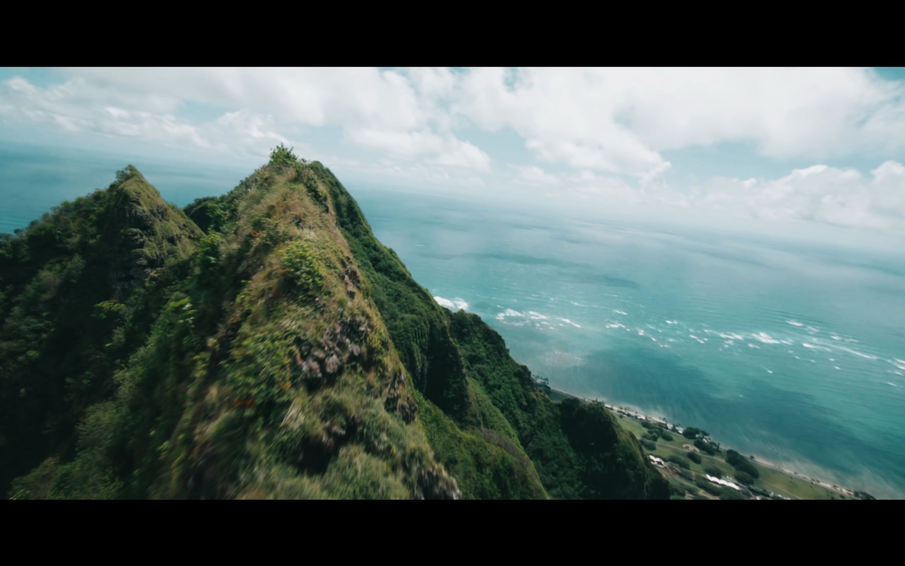 a birds eye view of hawaii - oahu fpv