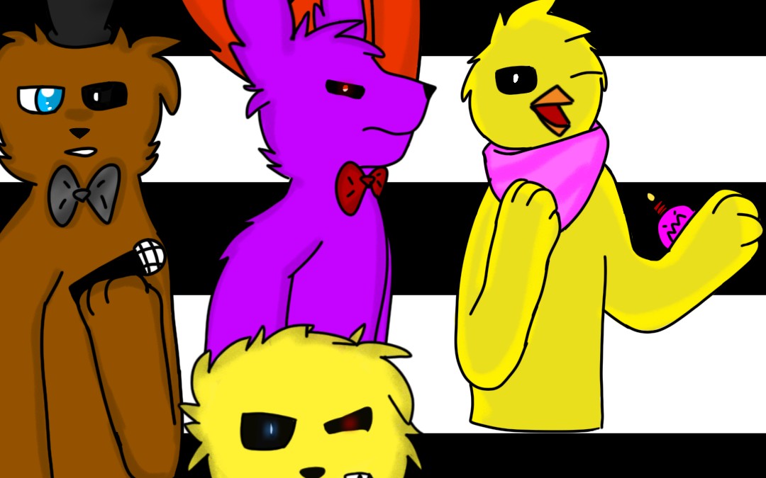 【fnaf】一代,五人组