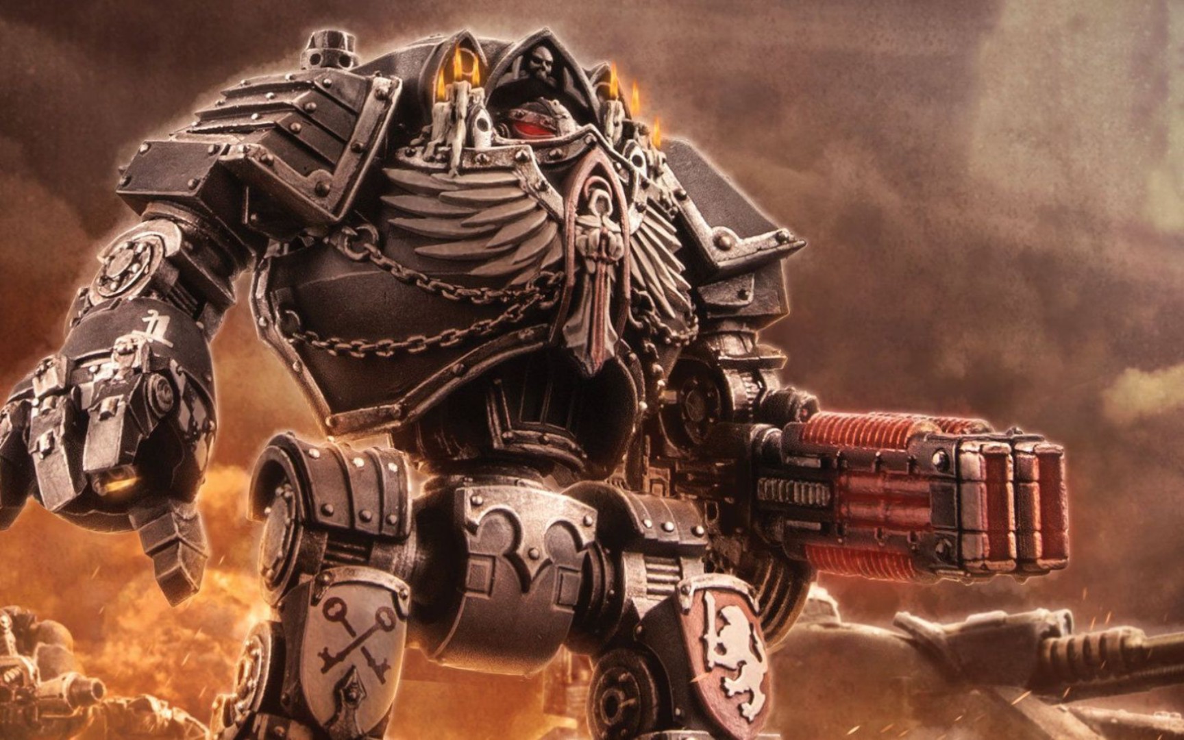 战锤40k无畏艺术图