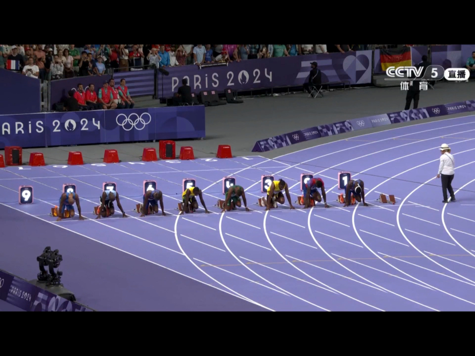 恭喜诺亚莱尔斯拿下百米巴黎奥运百米金牌