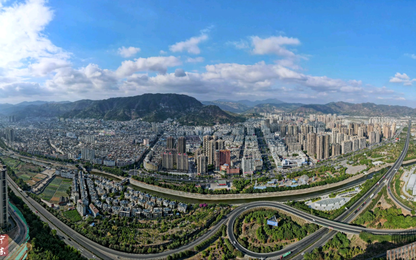 [图]航拍霞浦：福建霞浦，千年古县新风貌