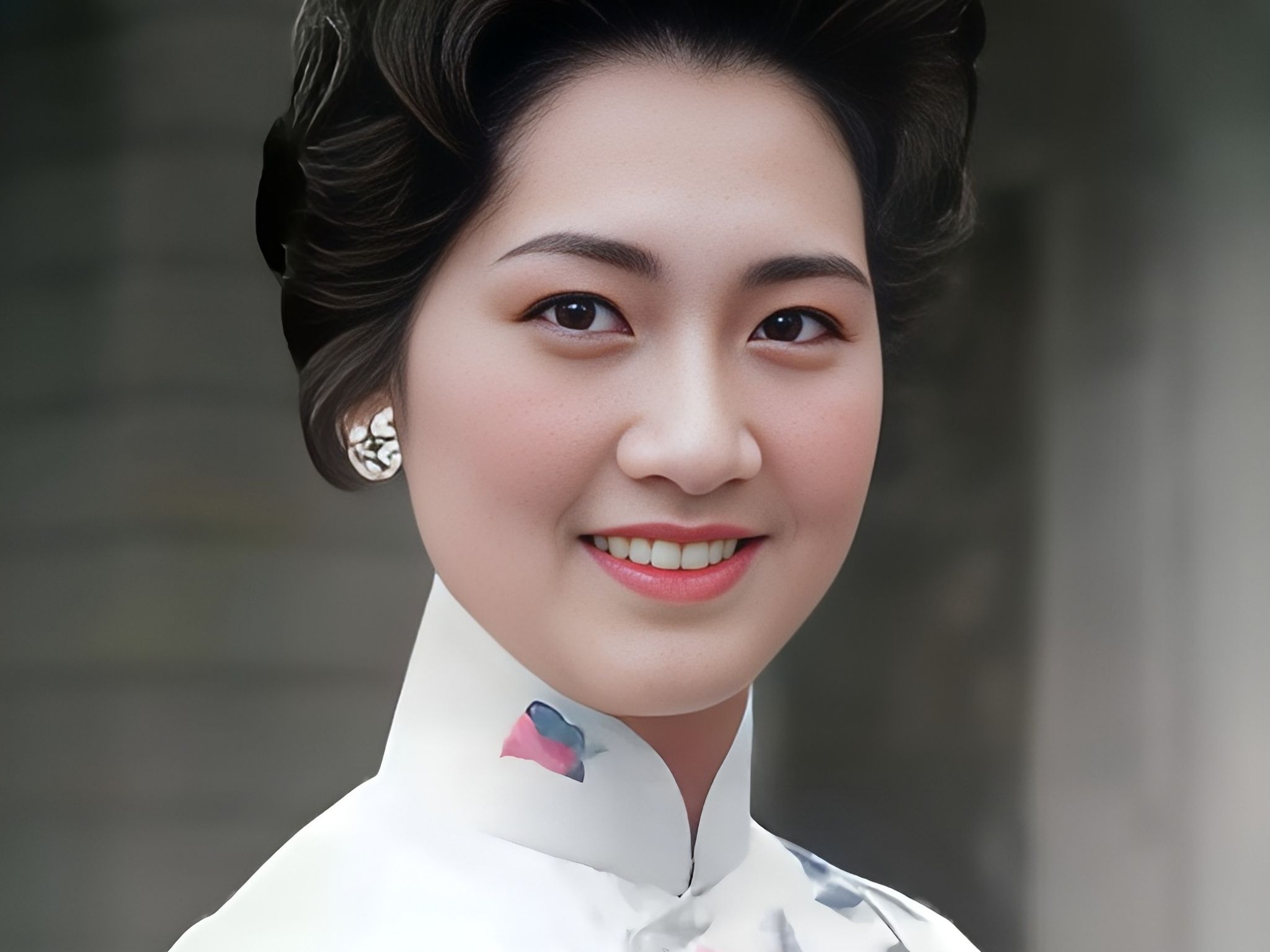 1964年的连战夫人方瑀,尽显东方女性之美,19岁获选美冠军哔哩哔哩bilibili