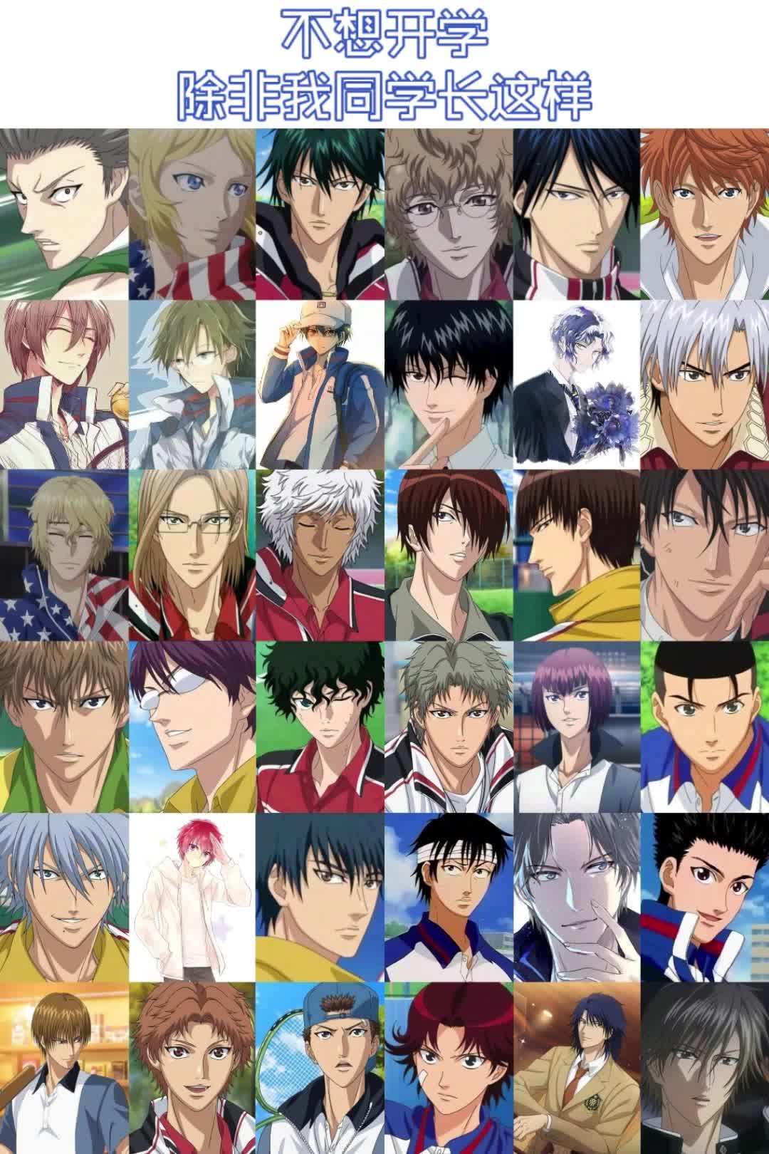 幸村精市 #越前龙马 #手冢国光 #不二周助 #迹部景吾