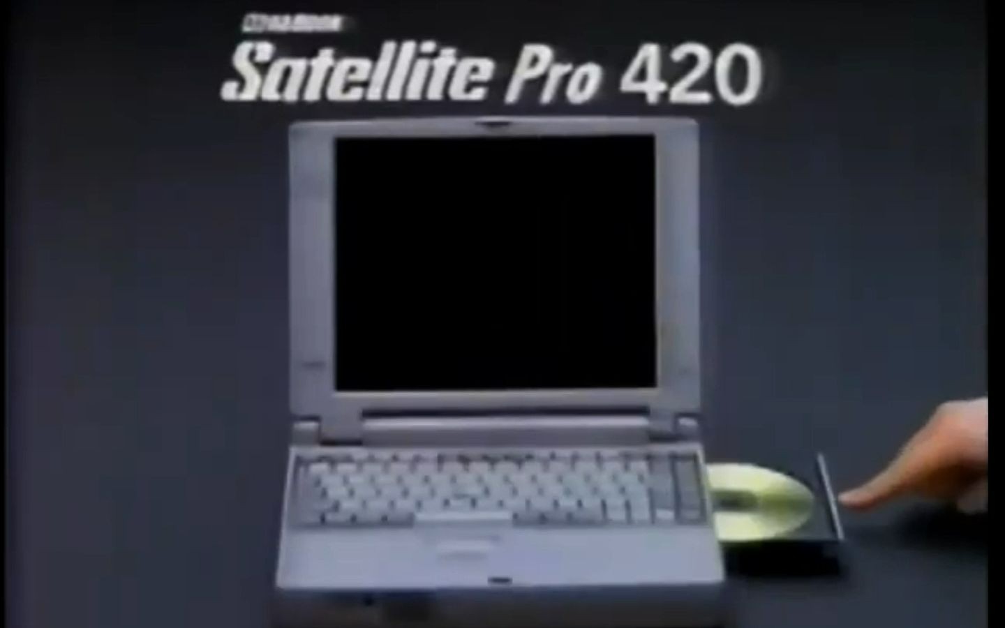 1996年东芝(TOSHIBA)笔记本电脑 Satellite Pro 420 电视广告 CM 30s哔哩哔哩bilibili