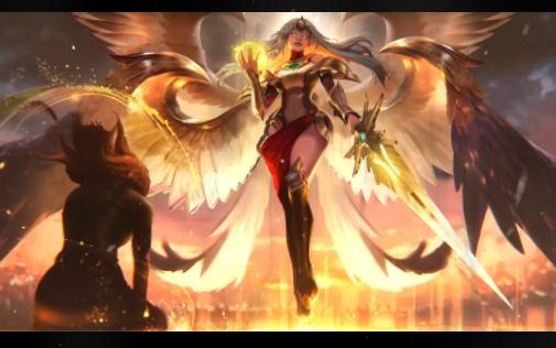 lol天使超燃语录,跪拜这光明!利刃在手制裁八方!