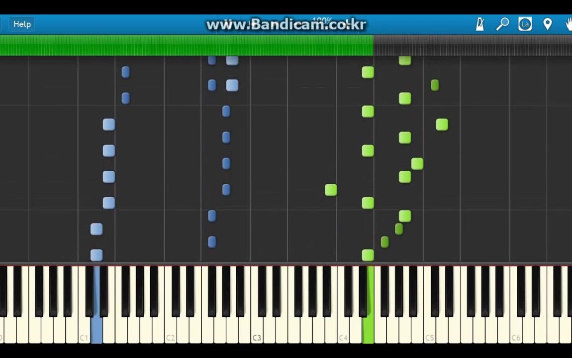 [图][Synthesia] 翻弹 物语-君の知らない物語(你所不知道的故事)