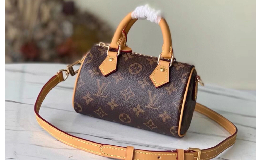 说一下高仿lv路易威登m81085 nano speedy 手袋浓缩经典 speedy 手袋