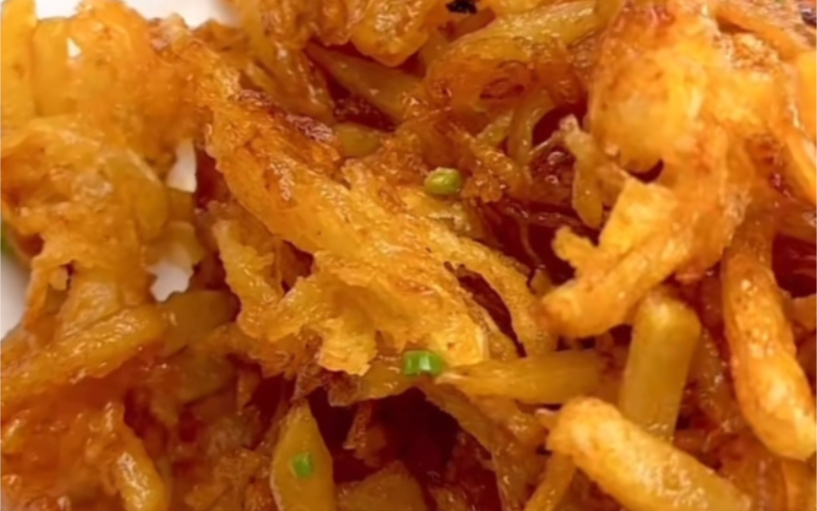 简简单单一料成菜——河北酱料版糖醋土豆丝