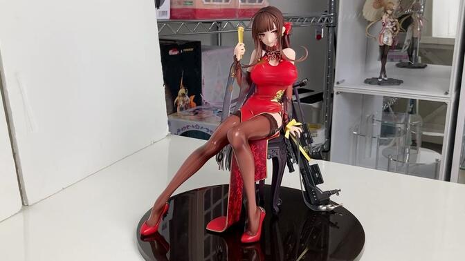 少女前线 dsr-50 红牡丹 开箱