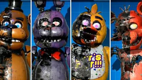 Part.10 Fnaf Ar Dream Animatronics Workshop - ⚠️ NOT REAL