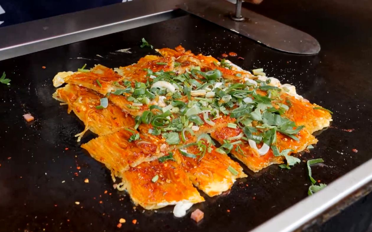 29元一份韩国烤冷面,第一吃被惊艳到了,这才是正宗中国味