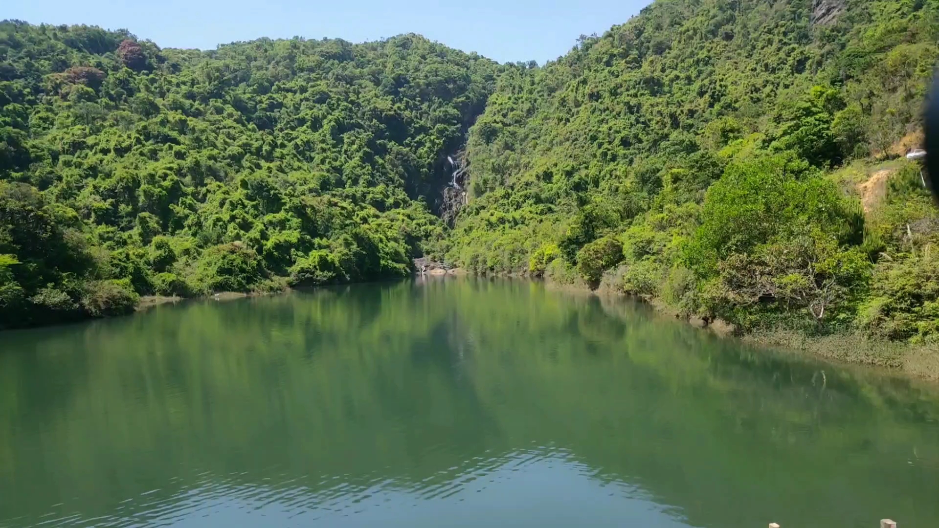 深圳马峦山郊野公园踏青徒步,看看禾雀花与瀑布.哔哩哔哩bilibili