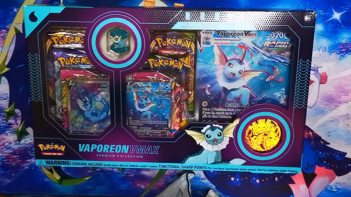 ptcg美版水伊布vmax礼盒