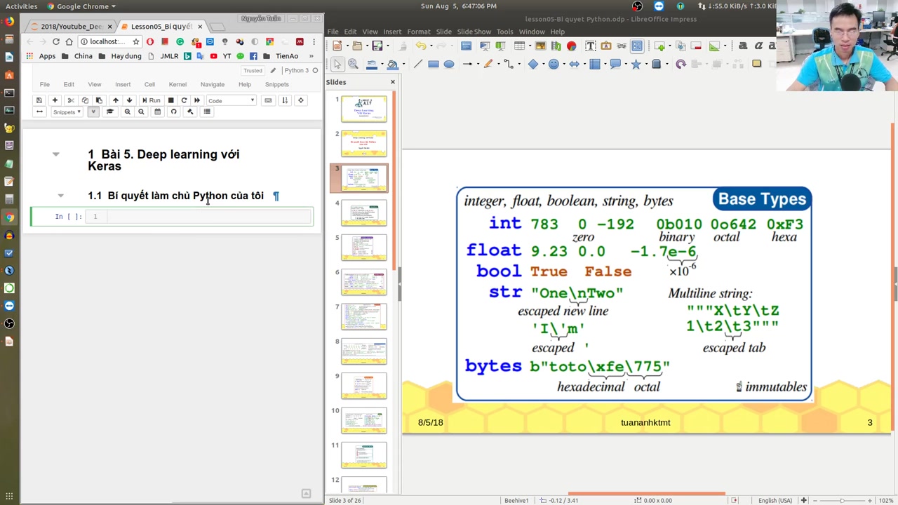 [图]Bài 5. Deep learning with Keras Vietnamese: Bí kíp lập trình Python của tôi!