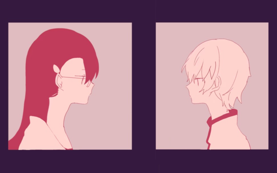 【月影百合x明堂院树】カトラリー (描改手书)