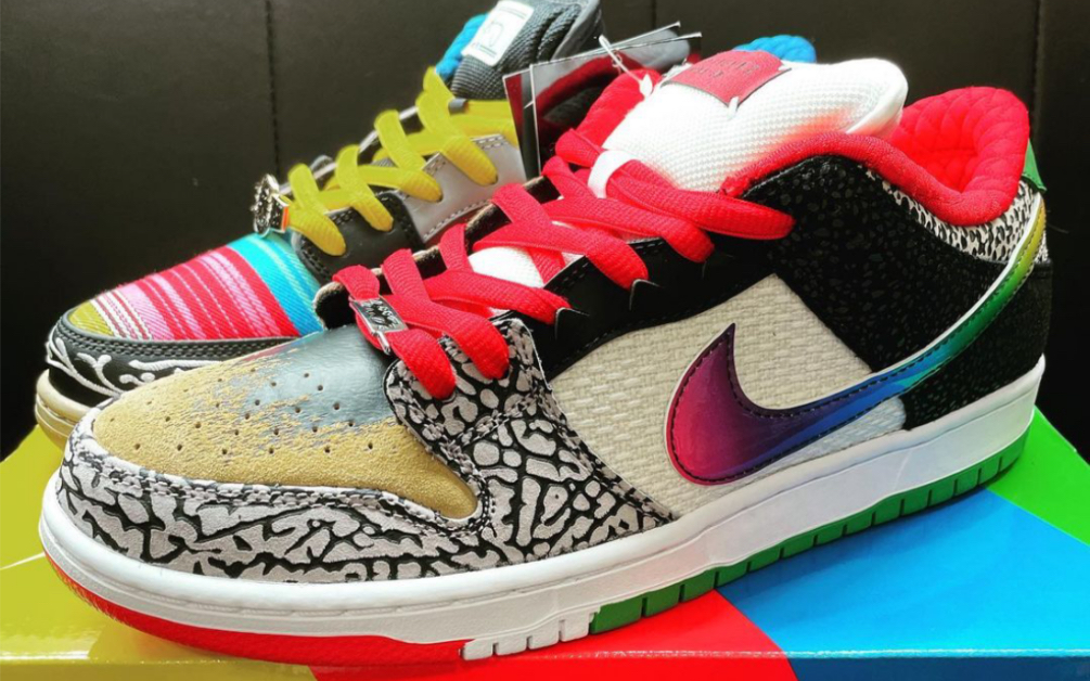 彩色拼接 dunk sb 不对称鸳鸯 实物开箱 细节眼花缭乱!