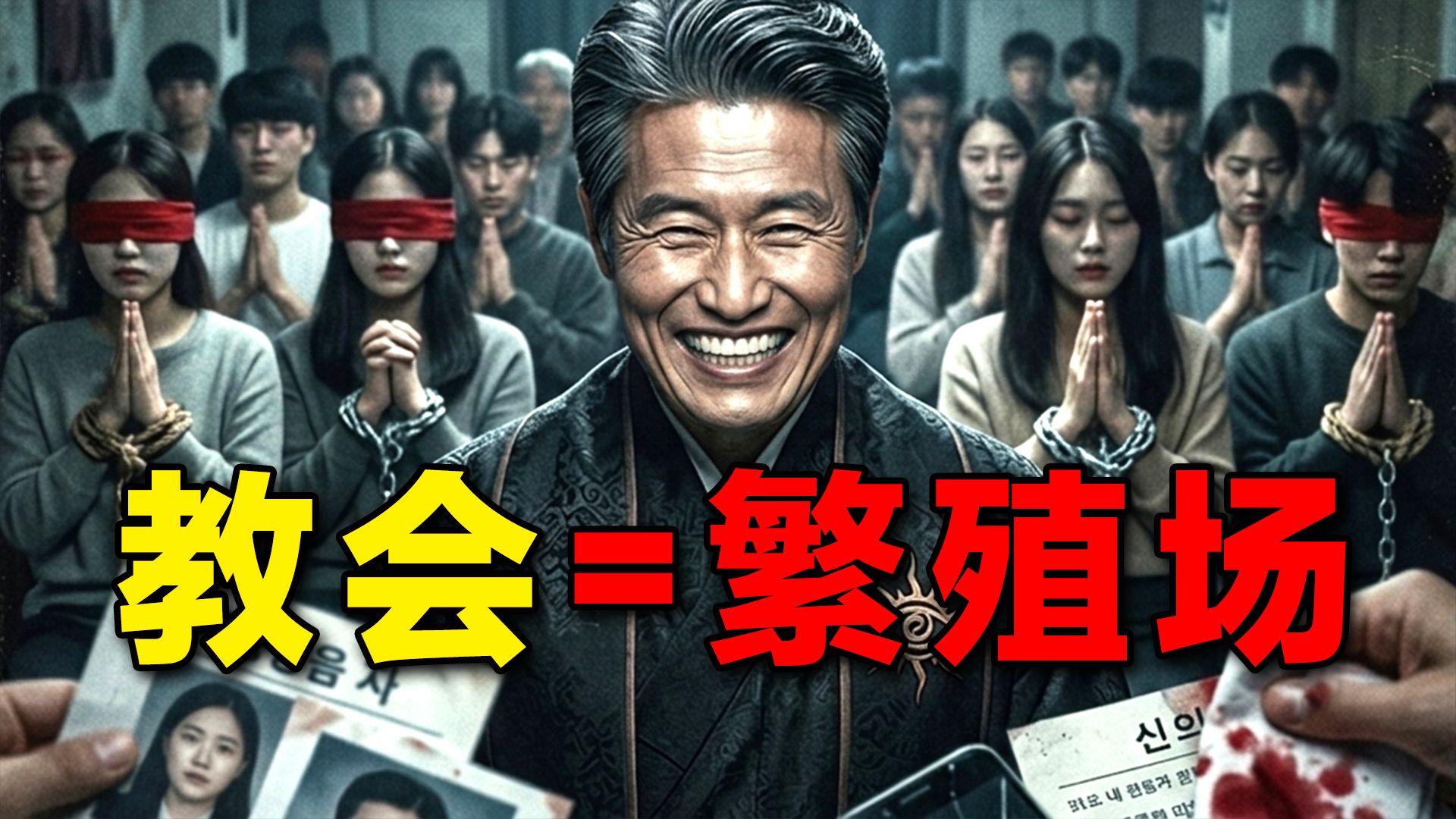 韩国为什么遍地邪教？X虐待、繁殖场、献祭，轰动全球的纪录片！《以神之名》