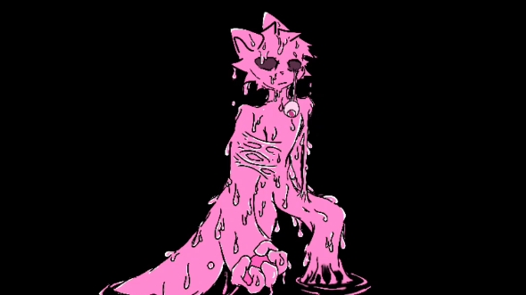 我新画的垃圾,溶解之爱