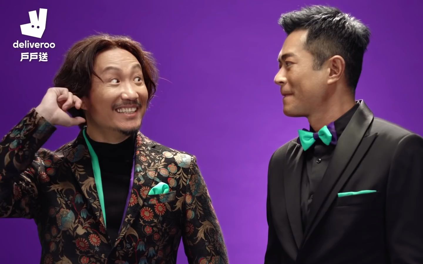 粤语中字郑中基pk古天乐广告短片里开撕知我咩料未