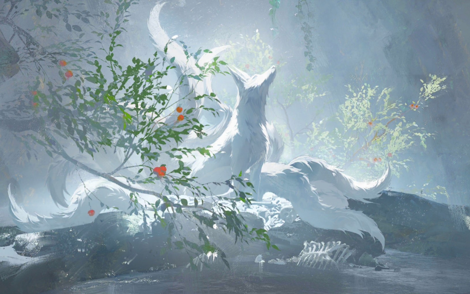 路辰录异记卡面剧情—青丘月远