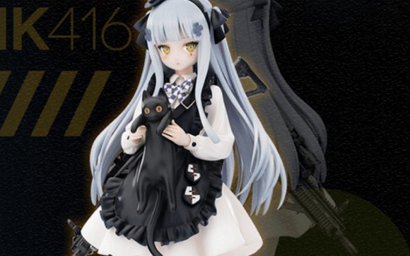 少女前线 hk416 黑猫的赠礼手办