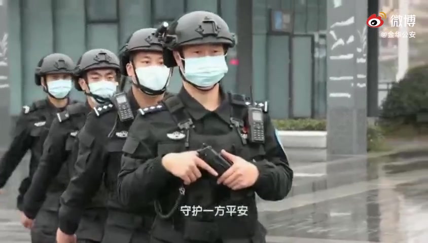 [图]浙警守新春,选择忠诚 守护平安