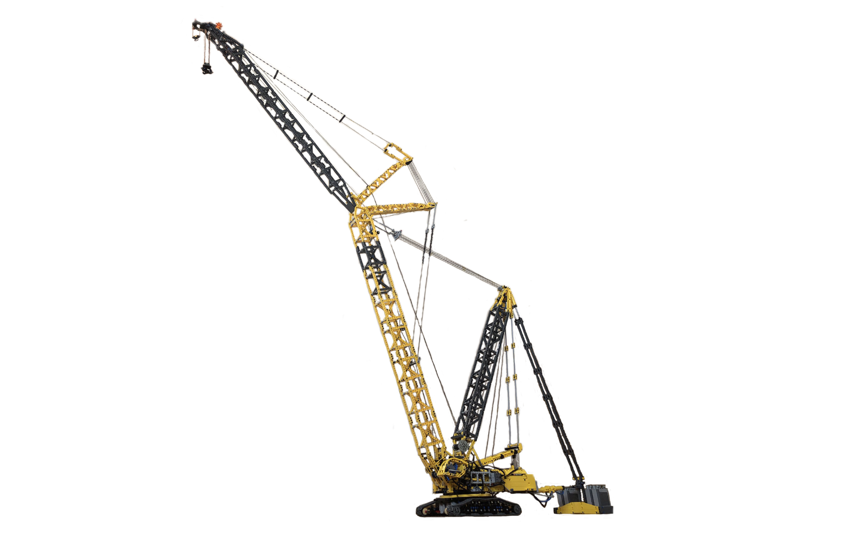 lego乐高technic科技机械moc利勃海尔履带式起重机liebherrlr11000