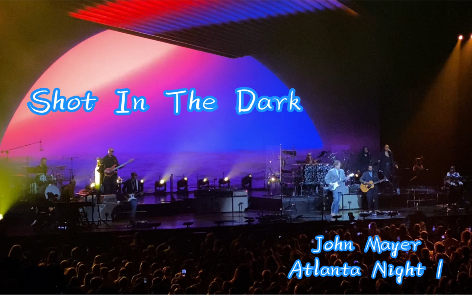 [图]Shot In The Dark尾奏 - John Mayer Sob Rock Tour Atlanta Night 1