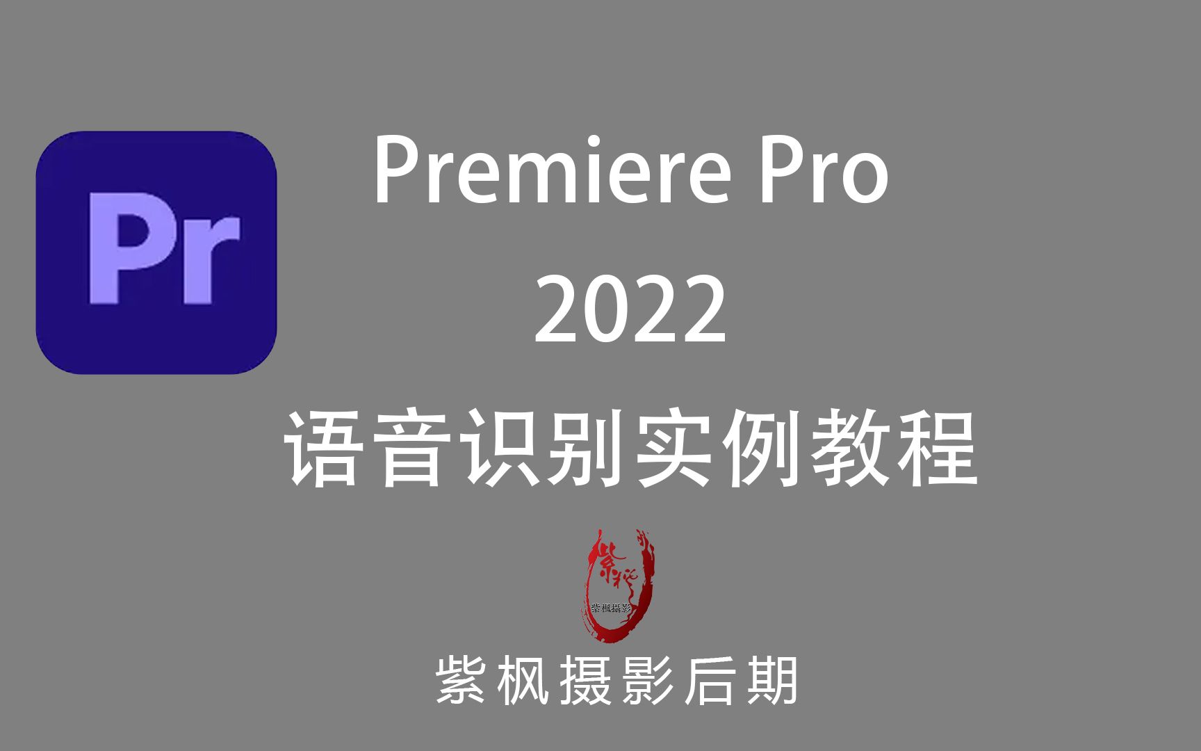 加字幕太简单了!全自动语音识别 自动匹配生成 PR2022 最新版语音识别实例教程哔哩哔哩bilibili