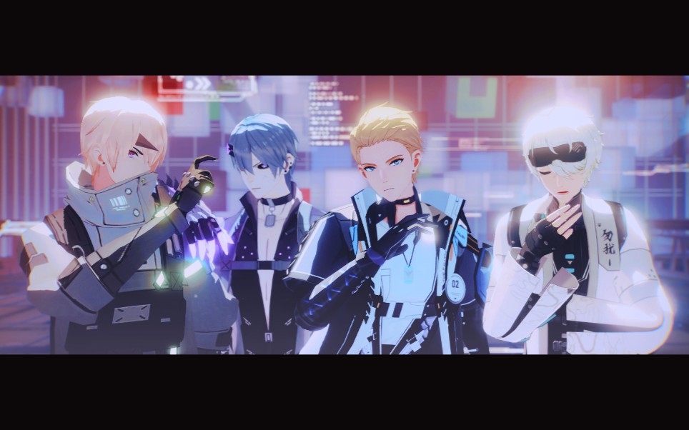 【战双mmd】 「 虎視眈々 」/ 突击鹰