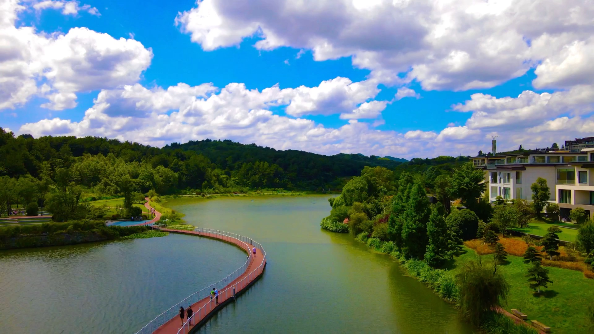 阅山湖公园图片