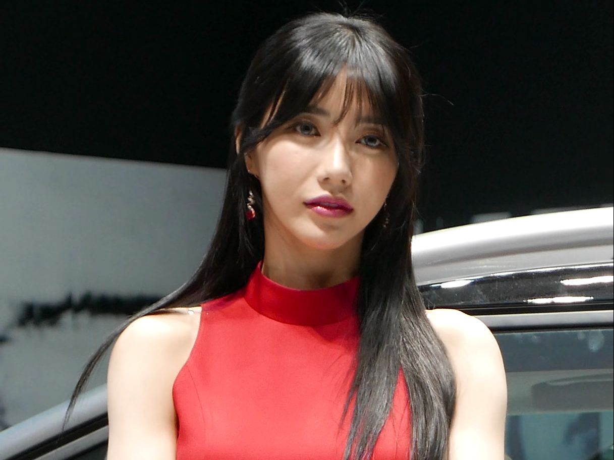 2019汽车沙龙周 模特 林率雅