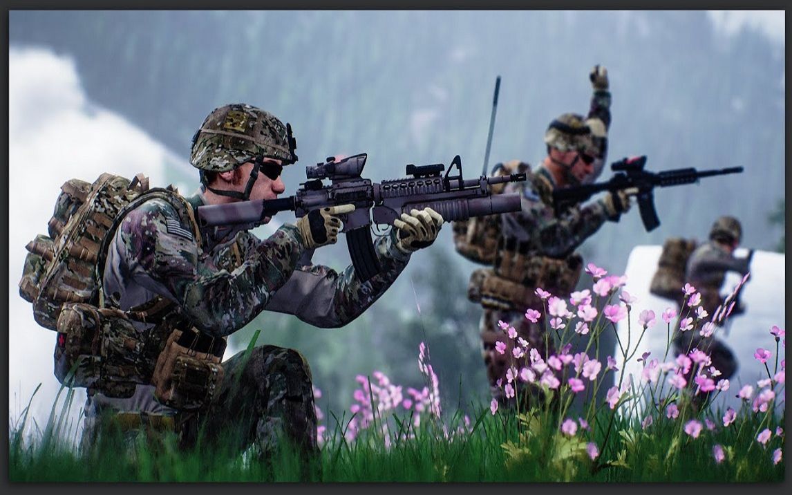 【squad 战术小队】 小队先行,点燃敌人直升机