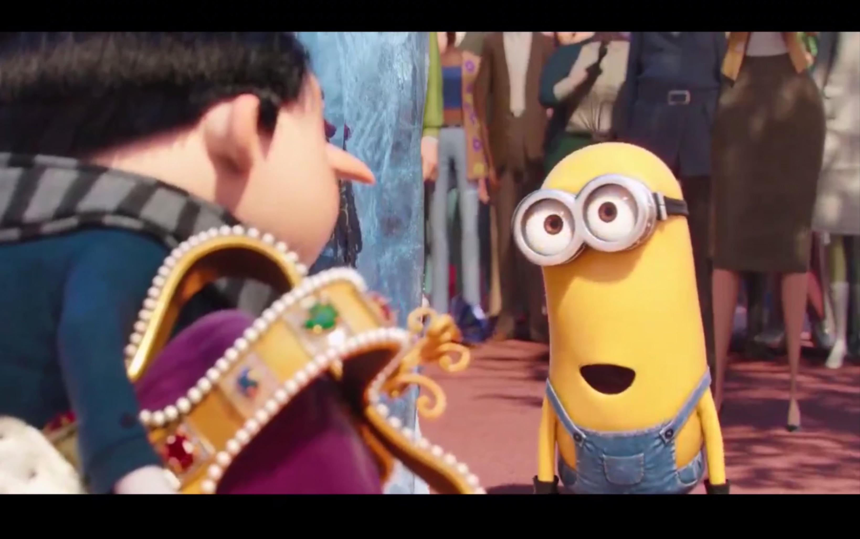 小黄人和格鲁的第一次相见