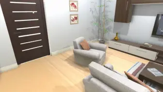Unity普通室内交互效果