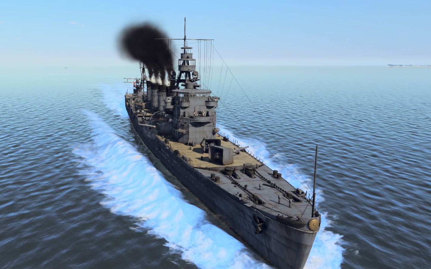 【战争雷霆】川内号轻巡洋舰 试航_战争雷霆