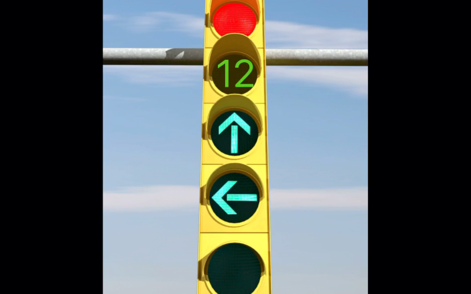 新国标红绿灯加了读秒器