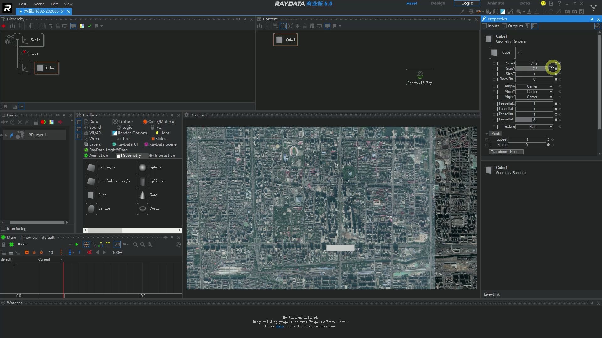 50.RayData工具(C/S)经纬度定位(LocateGIS)节点的使用哔哩哔哩bilibili