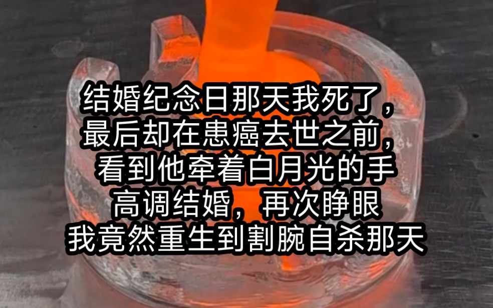 结婚纪念日那天我死了,最后却在患癌去世之前,看到他牵着白月光的手高调结婚,再次睁眼,我竟然重生到割腕自杀那天....哔哩哔哩bilibili