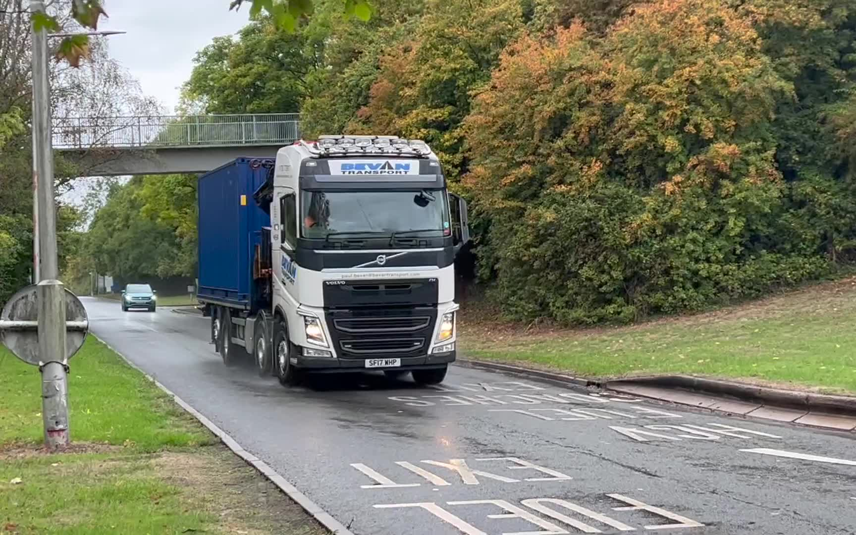 【欧洲卡车】【calm trucking】英国卡车拍摄第10集,m4服务区