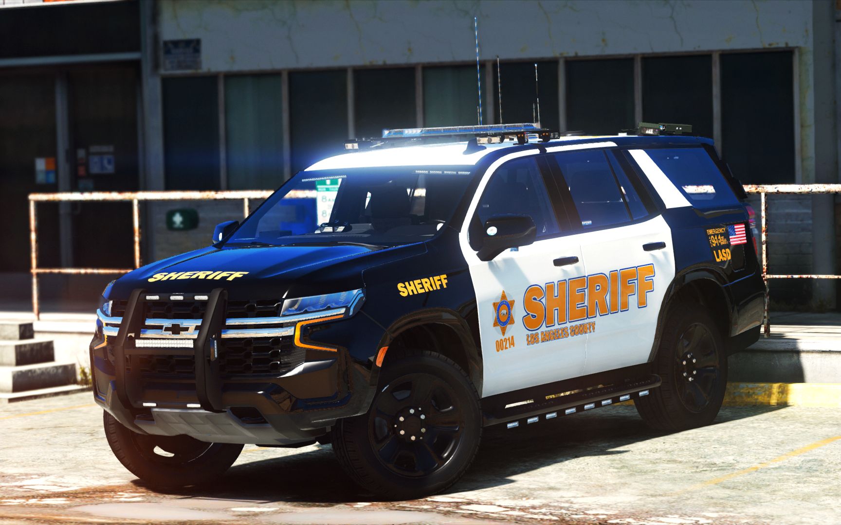 【gta online】:lasd雪佛兰2021 tahoe ppv巡逻单位