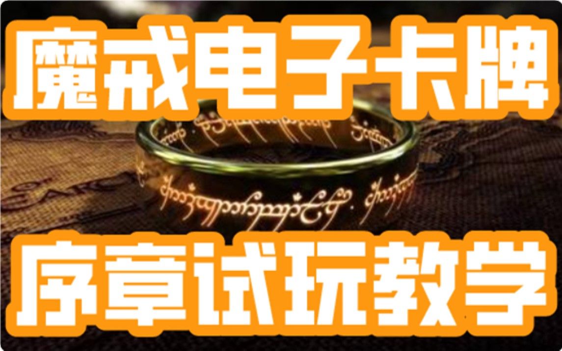 [图]【桌游怎么玩】魔戒卡牌，序章，规则教学，试玩，Lord of Rings Card Game