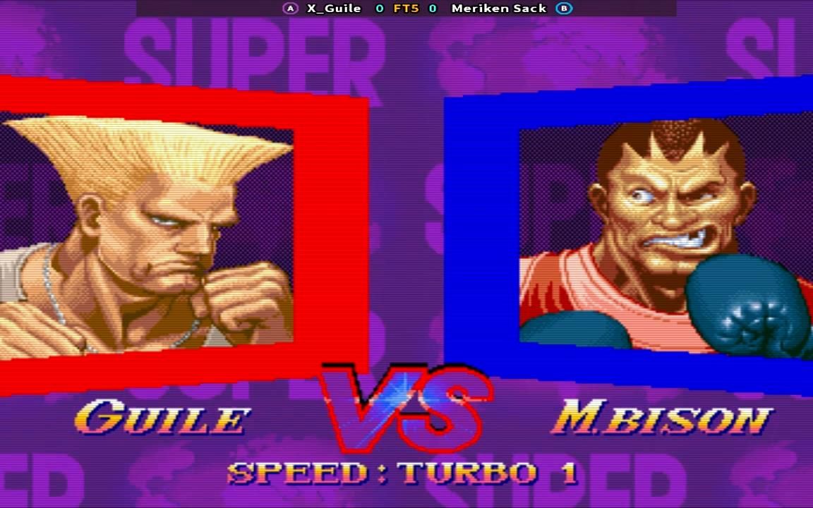 [图]超级街霸2X X_Guile vs Meriken Sack FT5 FightCade 220206 SET1