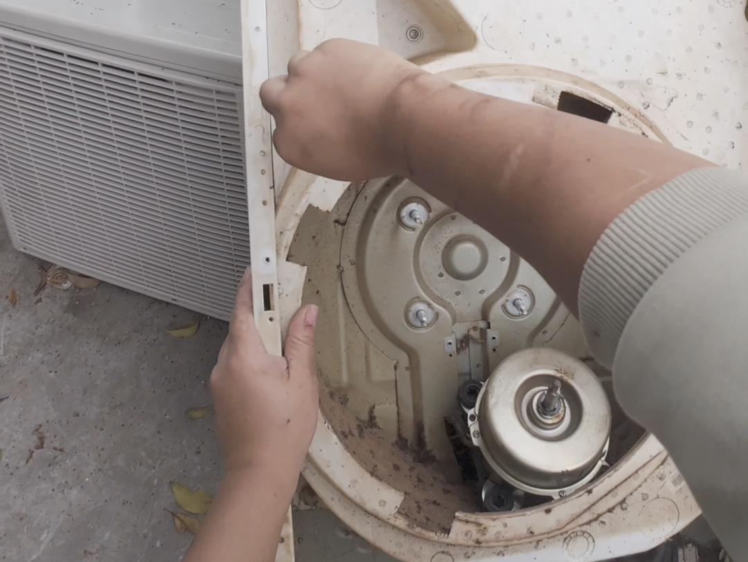 格力t爽柜机全拆解深度清洗 型号:kfr-72lw(72532)nhaa-3