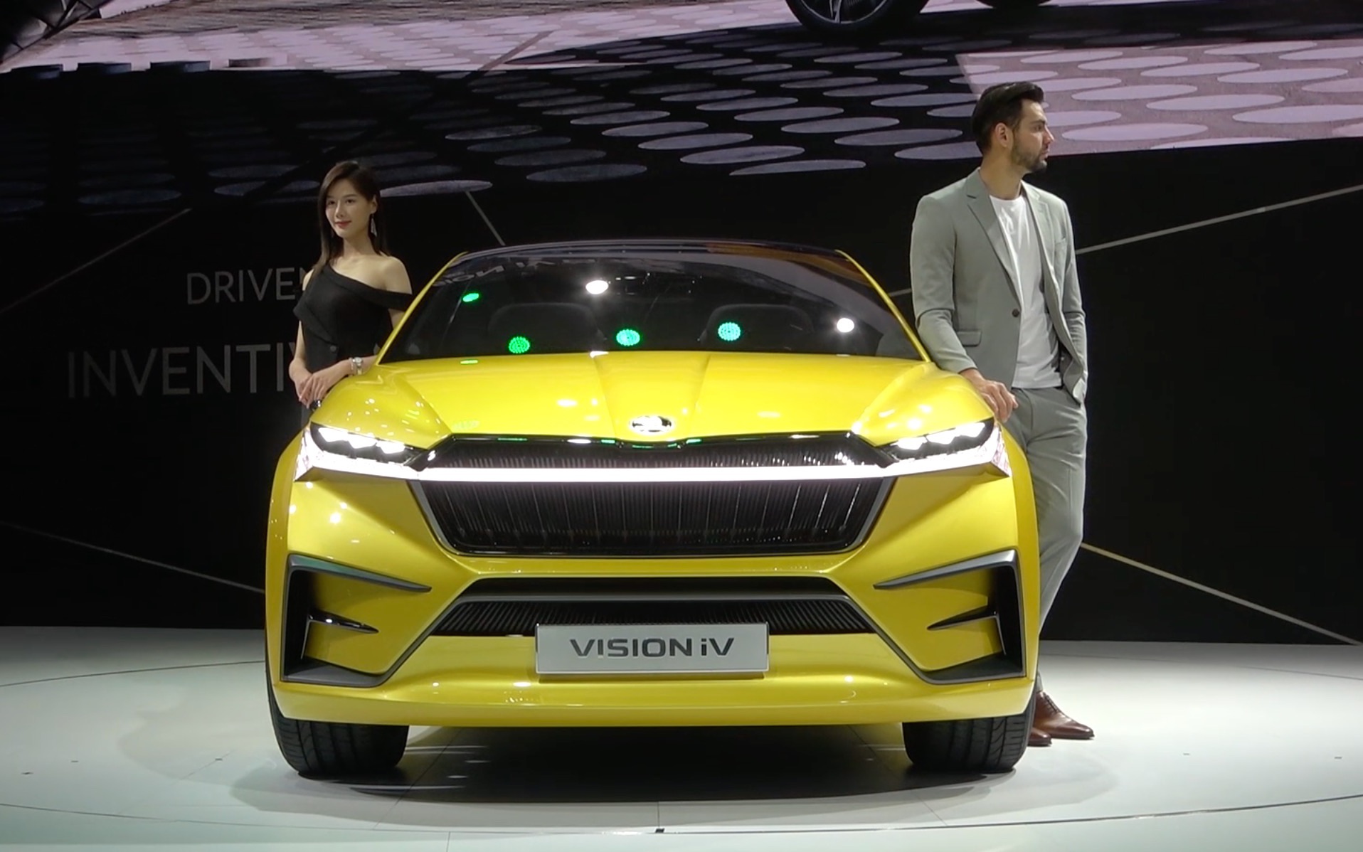 2019上海车展 实拍斯柯达vision iv_哔哩哔哩 (゜-゜)つロ 干杯~-bili