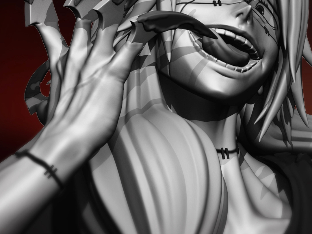 举袖为云工作室 咒术回战特级咒灵系列第一弹---特级咒灵.真人