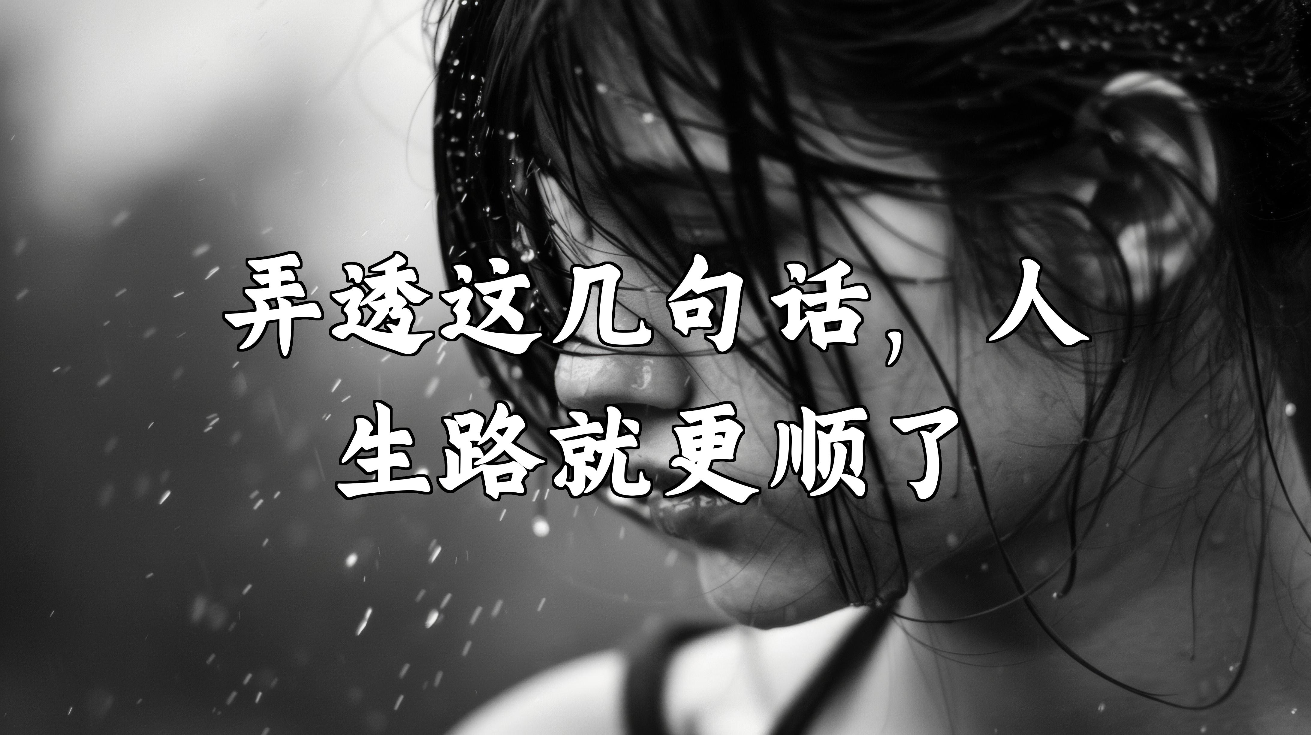 弄透这几句话,人生路就更顺了
