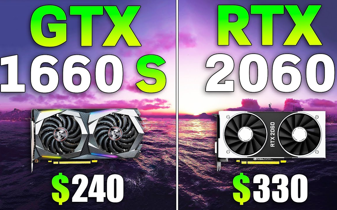 [图]显卡游戏性能测试 GTX 1660S vs RTX 2060