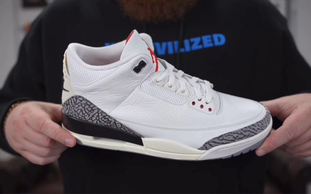 air jordan 3 og retro 88 lost and found reimage aj3 白水泥