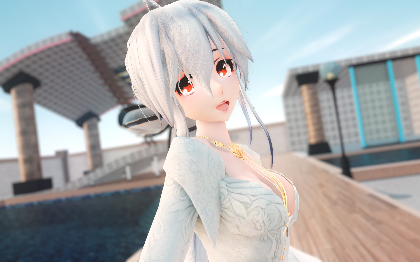 ◤mmd/~弱音~◢小姐姐,你是不是少穿点的什么?